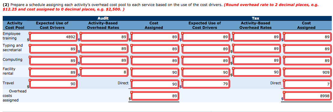 offers two primary services, auditing and tax-return preparation. A controversy has developed
