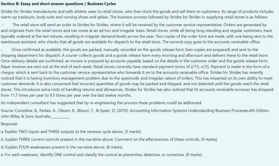 question a and b please, this is a practice paper. Thank you!