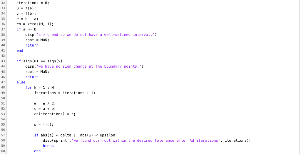 function my_root that computes this root of gk using the provided bisection