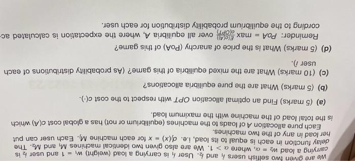  We aring two selfish users i1 and i2. User i1 is