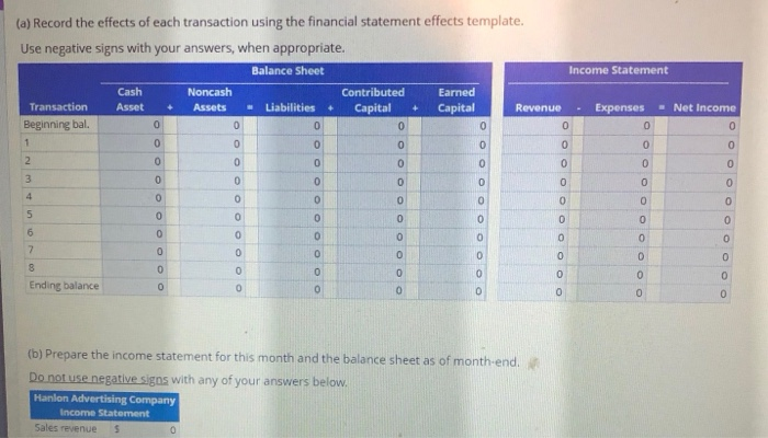 began the current month with the following balance sheet. Cash $ 80,000
