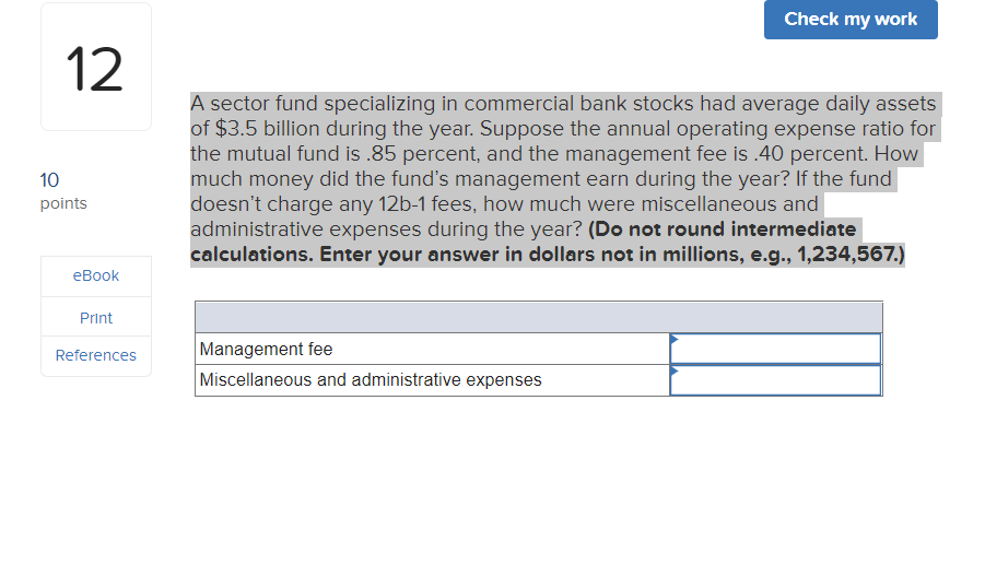 the fund were \$136 million, what was the fund turnover? (Enter your