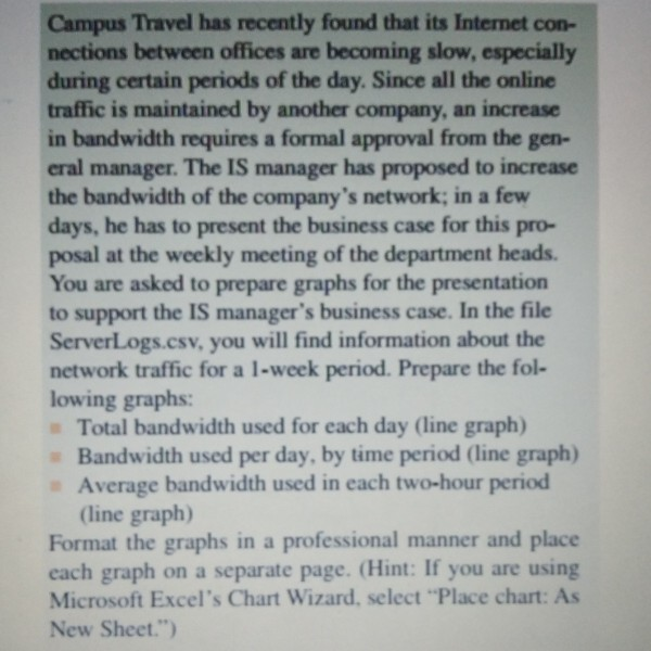  Exercise 1: Analyzing Server Traffic Exercise 2: Tracking Network Hardware task