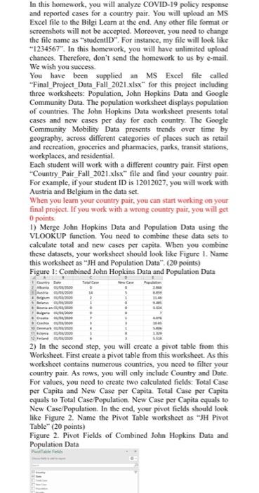  can you explain 3,4,5 In this homework, you will analyze COVID-19