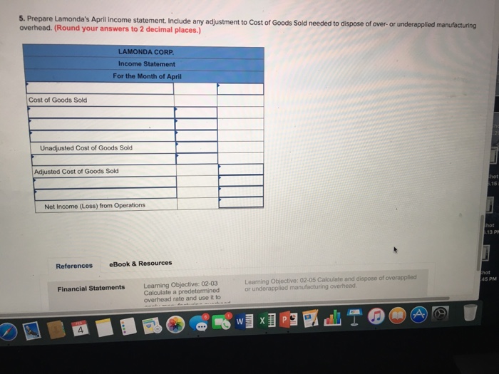 cost of $110,500, of which $15,500 was for general factory use. (c)