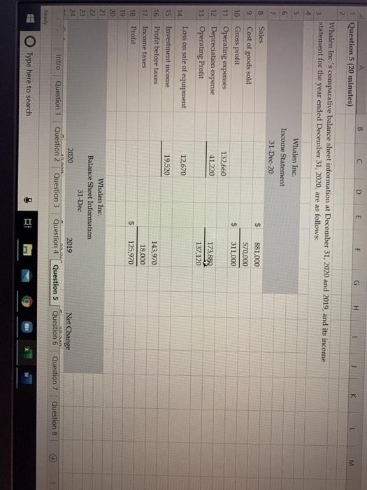  please help me asap G 1 K M B D E