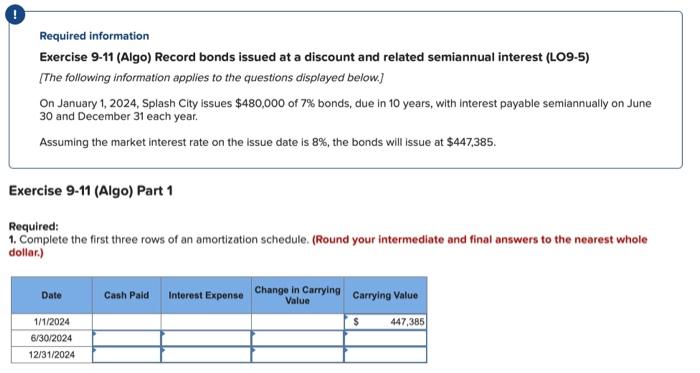  Can you please show your work on how you got each