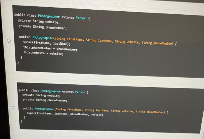 = userName; this.password = password; f public void setPassword(String password) f this.password