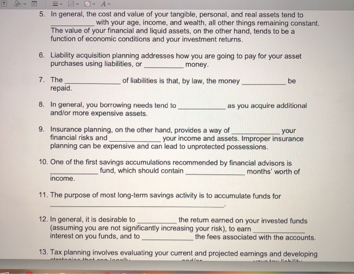 before 1. Increased events. to accommodate significant life changes and 2. informed