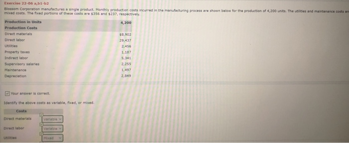 variable cost per unit for utilities and variable co places .. 2.25.)