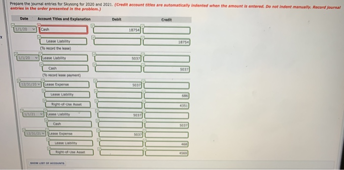 lease agreement called for annual rental payments of $5,037 at the beginning