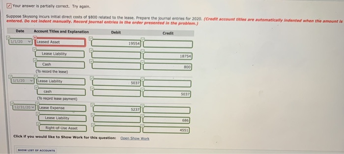of each year of the 4-year lease. The equipment has an economic