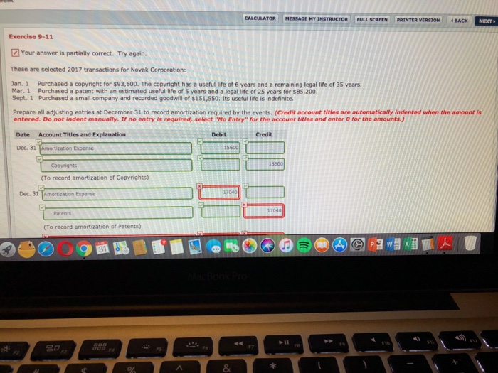  : | CALCULATOR MESSAGE HY ?NSTRUCTOR?ruLL SCREEN PRINTER VERS?ON aACK NEXT