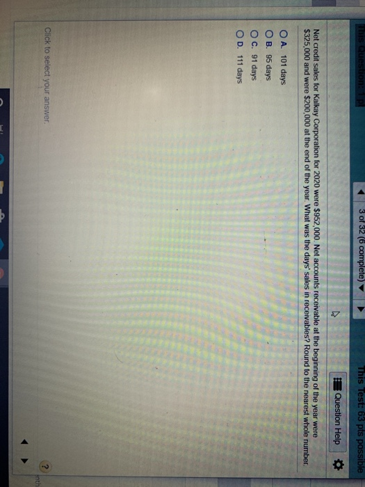  mis Question: PL 3 of 32 (6 complete) This Test: 63
