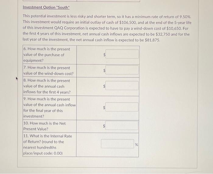 and needs your help in determining which will be the better financial