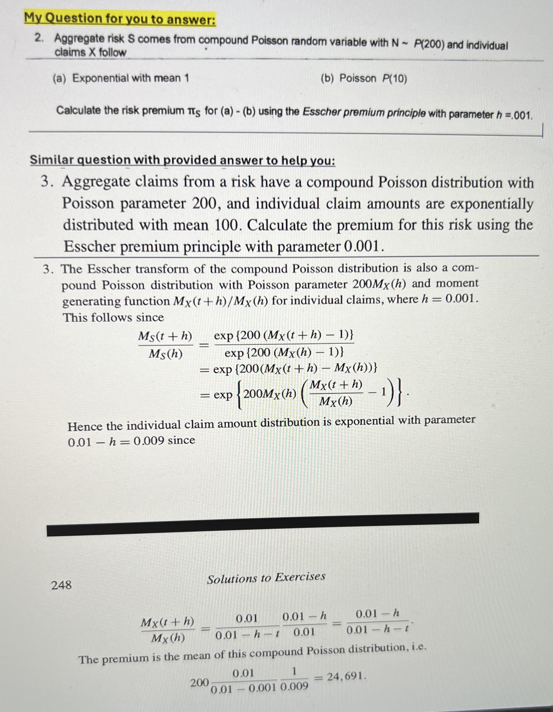  Please answer the top question (#2)! The other question is a