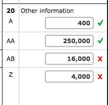 the answer for Section 199A Qualified Business Income (for the Federal statements),