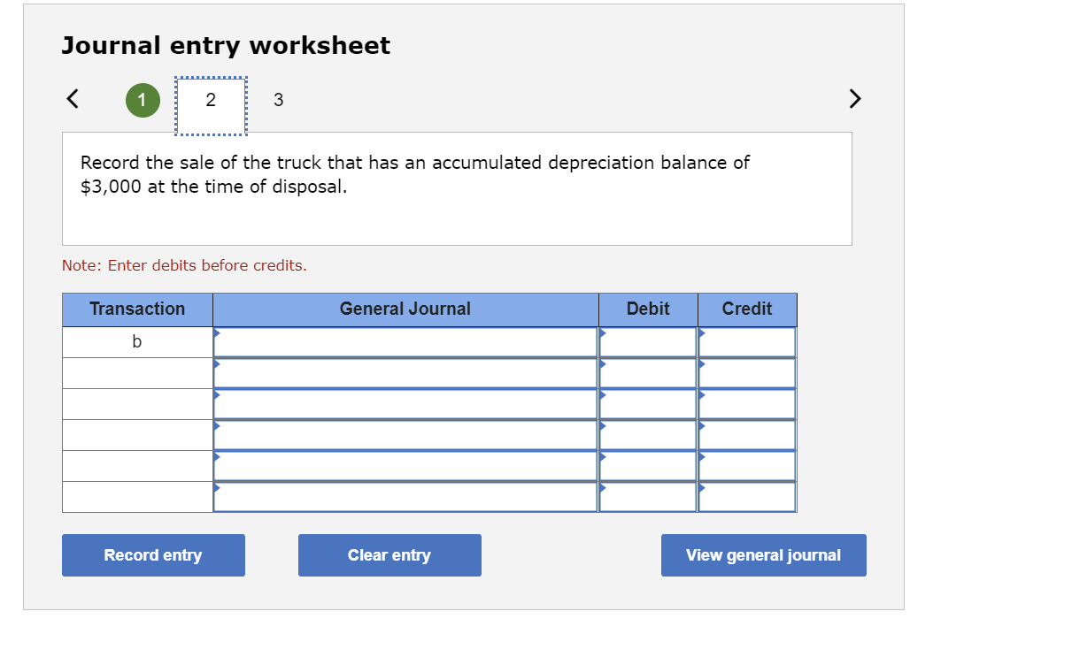 of Book Value on Reporting an Asset Disposal (LO 9-5) [The following