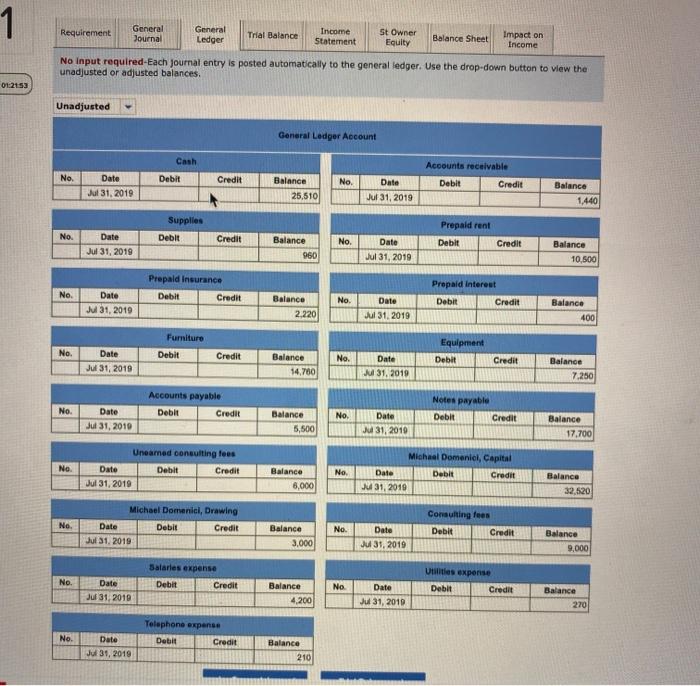accounts and balances given below. ACCOUNTS AND BALANCES Debit Credit Cash $