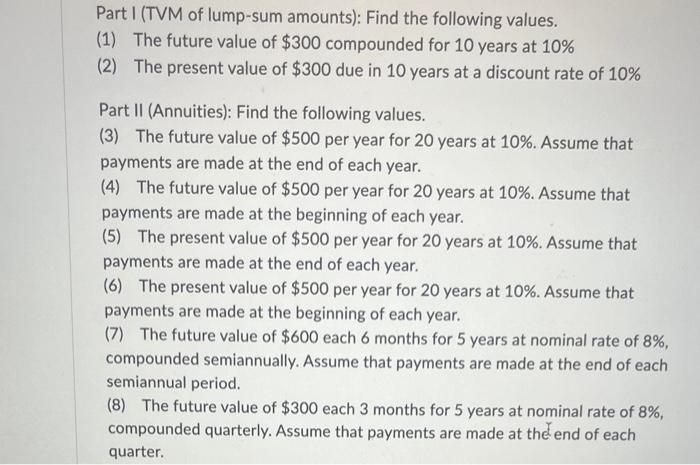 decimal places if answers are in dollars. For example, if your calculation