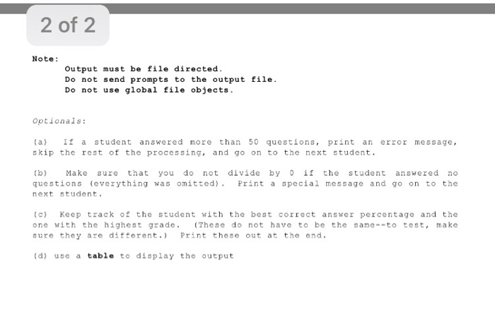 directed. If it is not done exactly as directed I will not