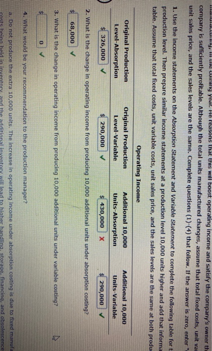  how i solve the operating incomes the one i got wrong