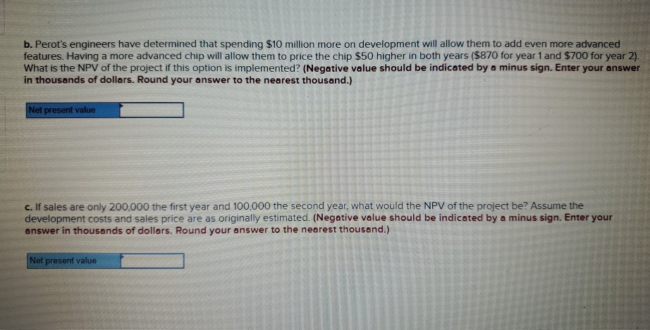 two years to develop. However, because other chip manufacturers will be able