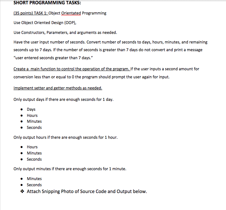 C++ Question: The first image is the assignment given, and the second