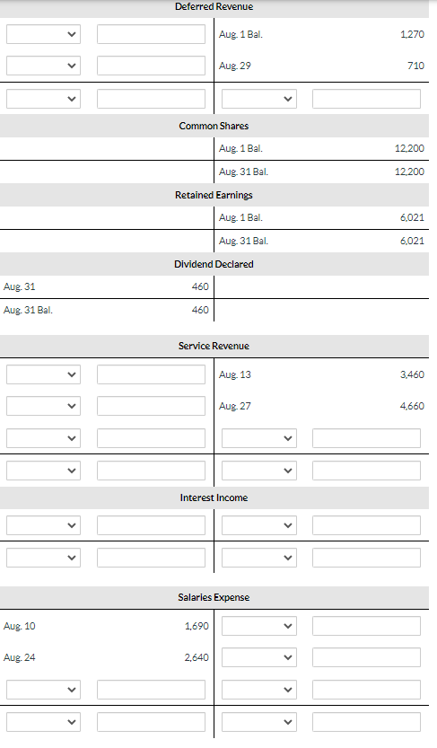 4. 31 Depreciation Expense 186 Accumulated Depreciation- Equipment 5. 31 Supplies Expense