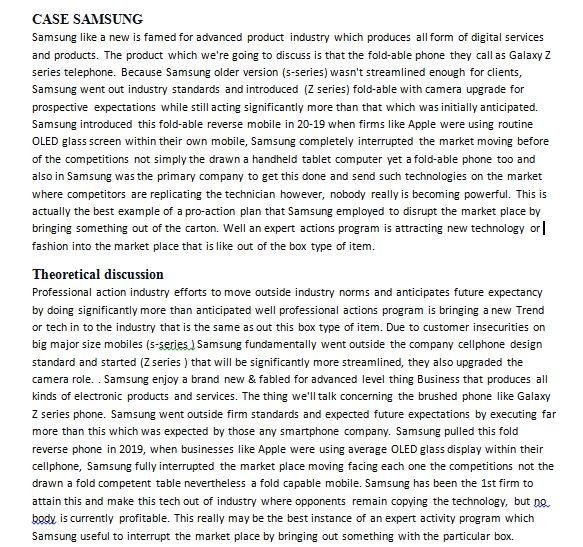 QUSTION :::: Based on the article make a 2 page power point