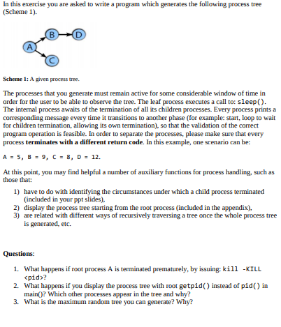  In this exercise you are asked to write a program which