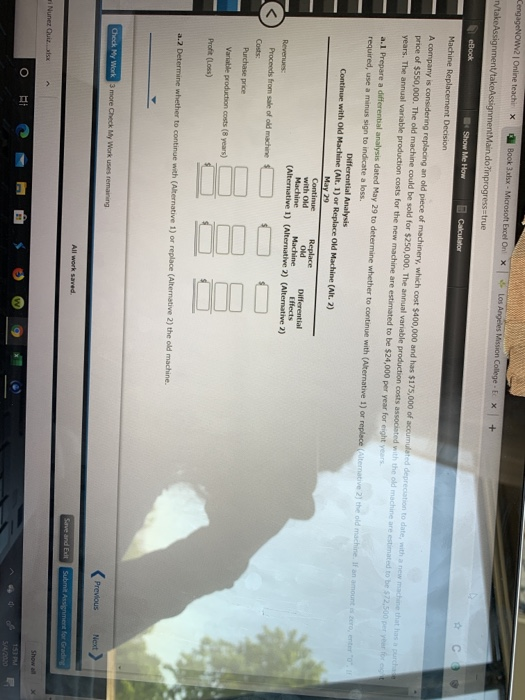  CengeNOW. Ninetach x Books - Microsoft Excel On rake Assignment/takeAssignment Main.do?inprogress=true