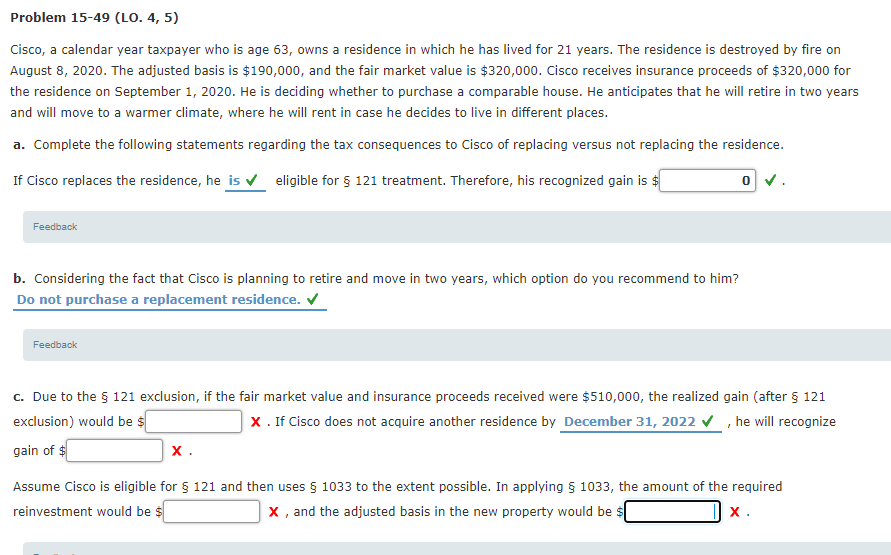 Need help with C. Problem 15-49 (LO. 4, 5) Cisco, a