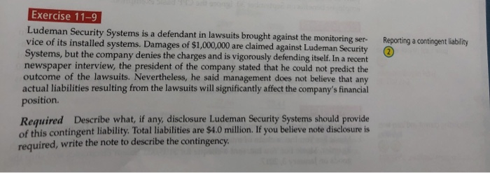 against the company. The company will appeal the decision Required Describe how