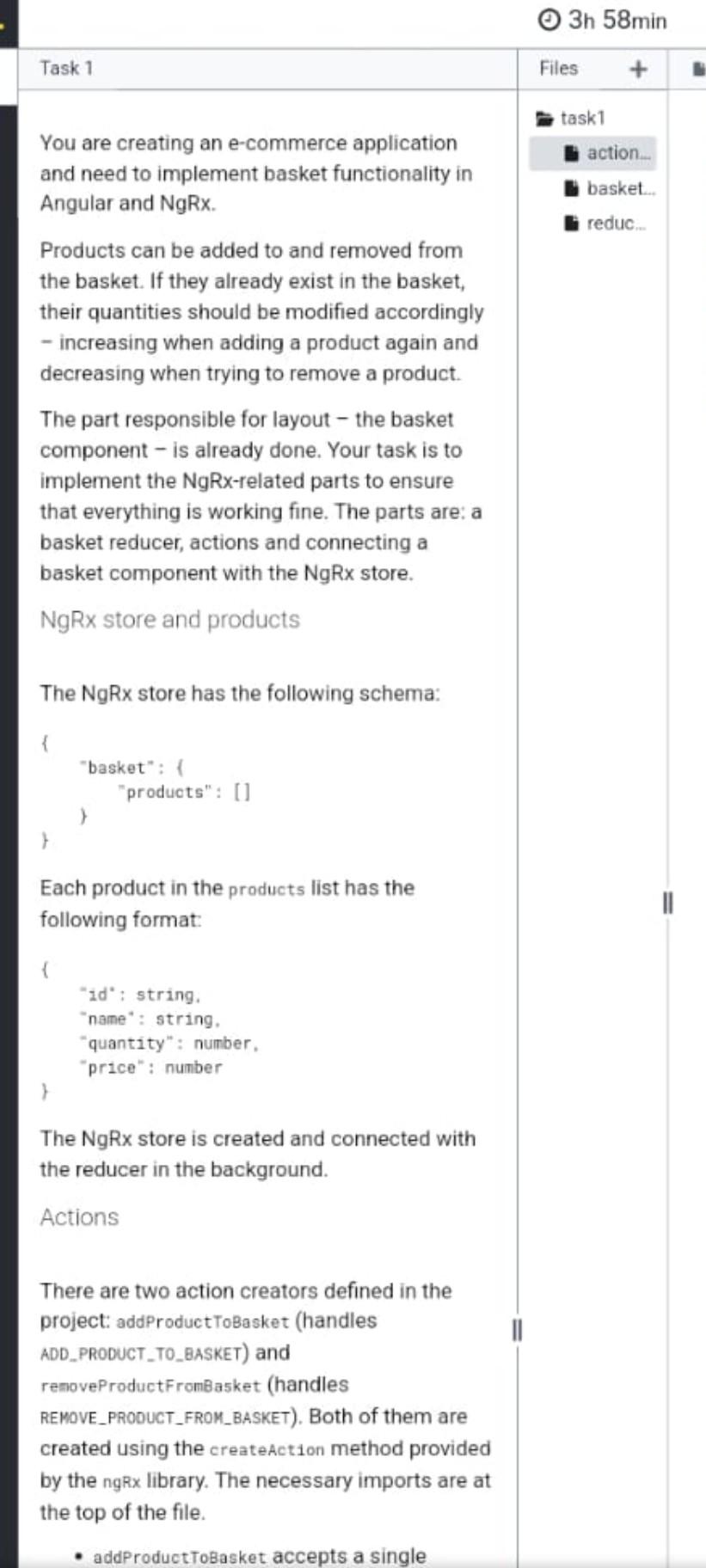 Need detailed code explanation Task 1 You are creating an e-commerce application