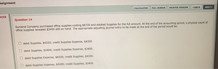  answer both questions Bigment CALCULATOR FULL SCREEN PRINTER VERSION BACK BACK