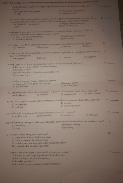 services are received. B) Result from services received before payment. C) Are