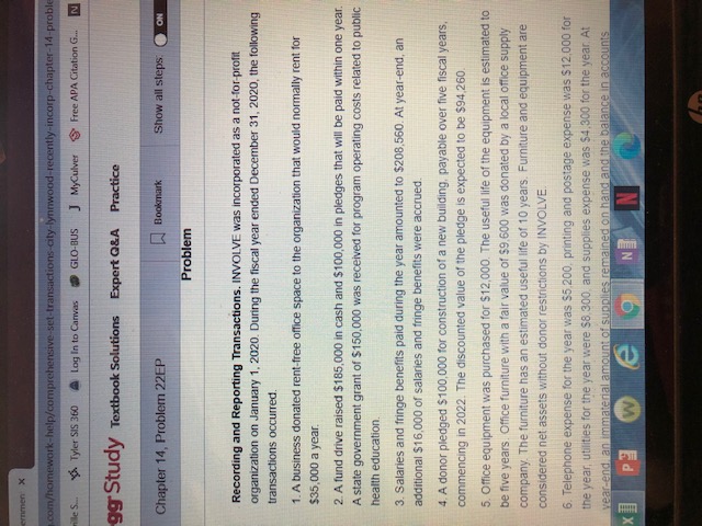 Would you please provide the step by step solution for Chapter 14