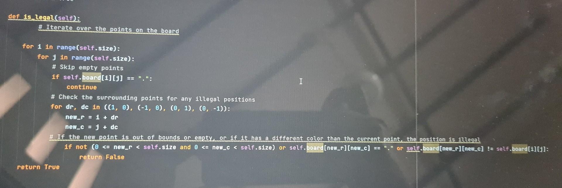 please provide a code that will produce the expected output when added