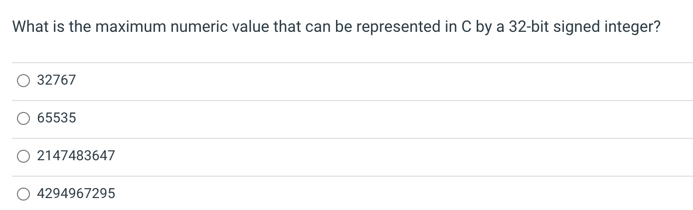 11. 12. 13. 14. 15. What is the maximum numeric value that