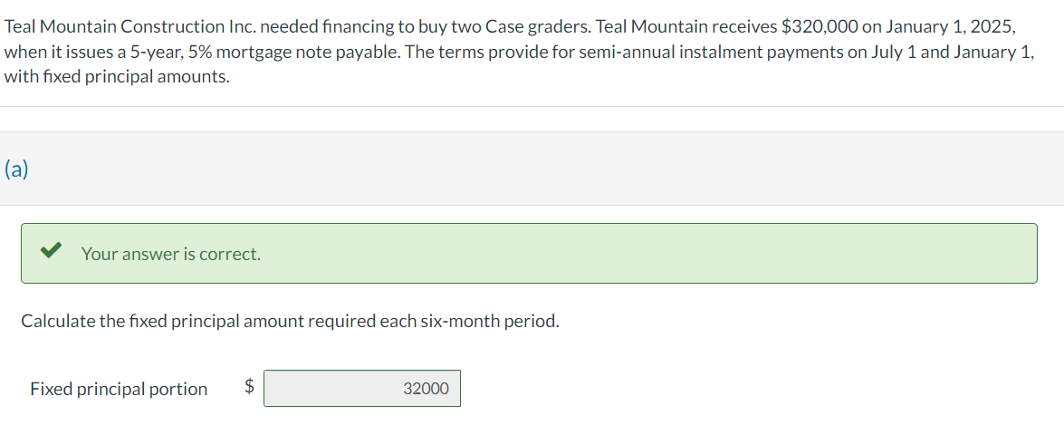  Teal Mountain Construction Inc. needed financing to buy two Case graders.