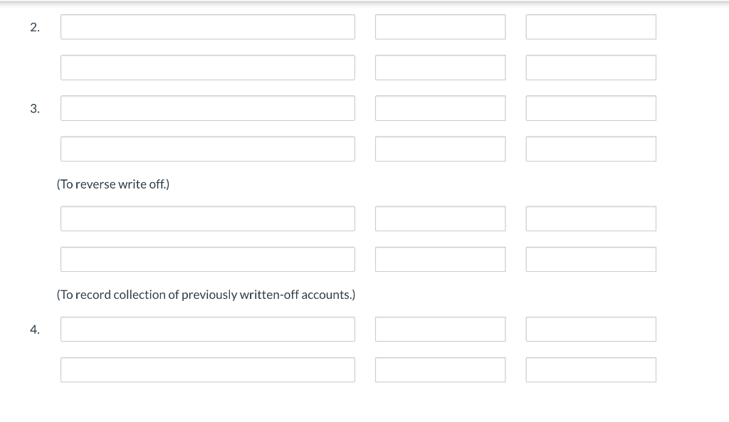 Accounts was a credit of $5,900. 2. In 2024, $27,300 of accounts