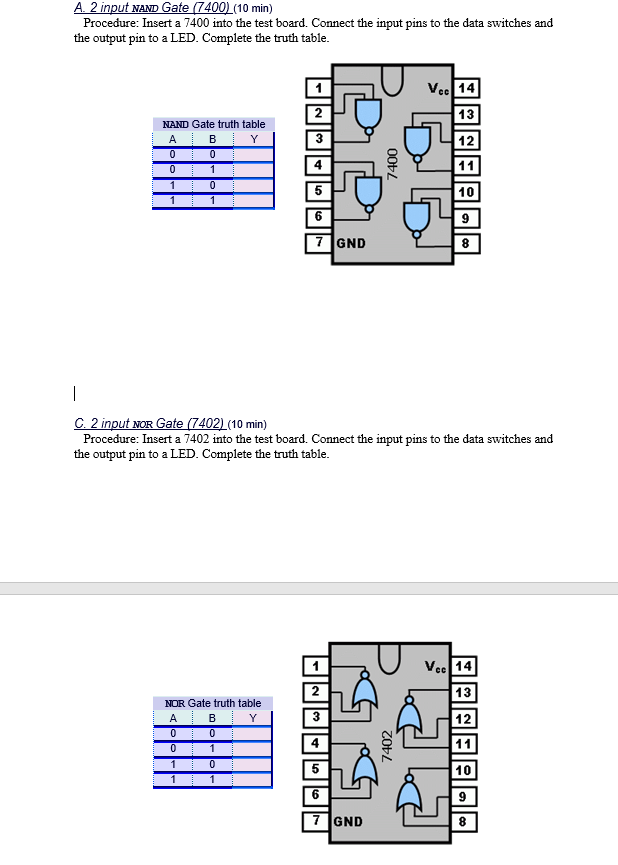  Computer Systems working with Circuit Performance: Truth Table Evaluation LogicWorksTM (Logisim)