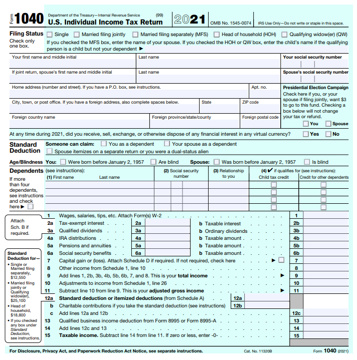 Comprehensive Tax Return Problem Required: Use the following information to complete Keith