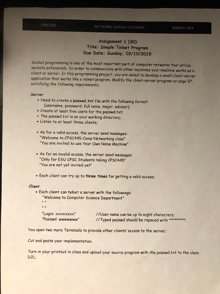 In this programming project, you are asked to code in java. You