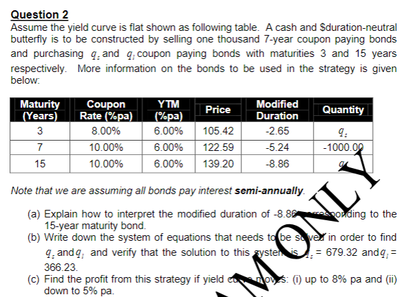 Just do b and C. DONT USE CHATGPT Question 2 Assume the
