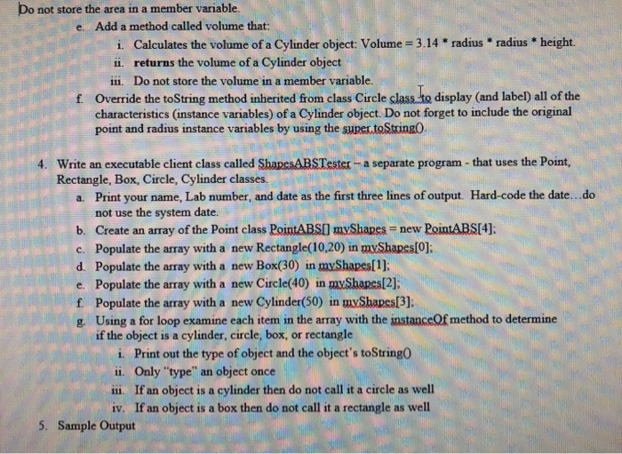 Instructions: Make sure that you follow the Program Style and Readability guidelines
