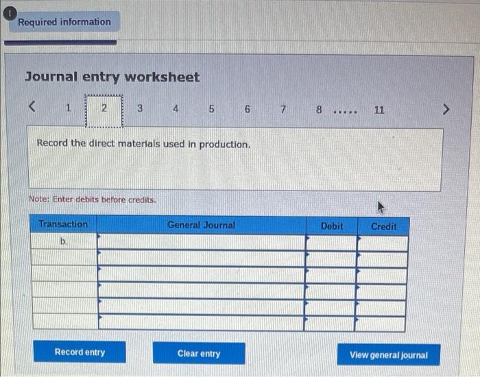 on March 31 Direct materials used (in March) Direct labor used (in