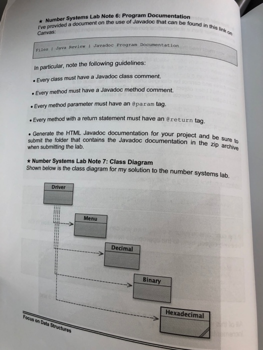 required). Note that Java's Scanner class will be very helpful reading data
