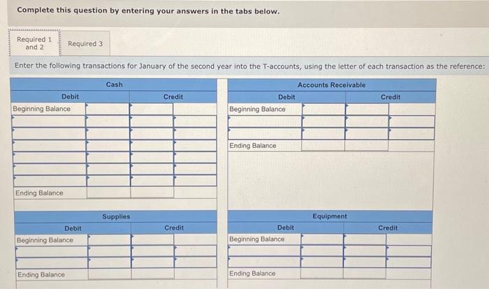 Stacey's Plano Rebuilding Company has been operating for one year. At the